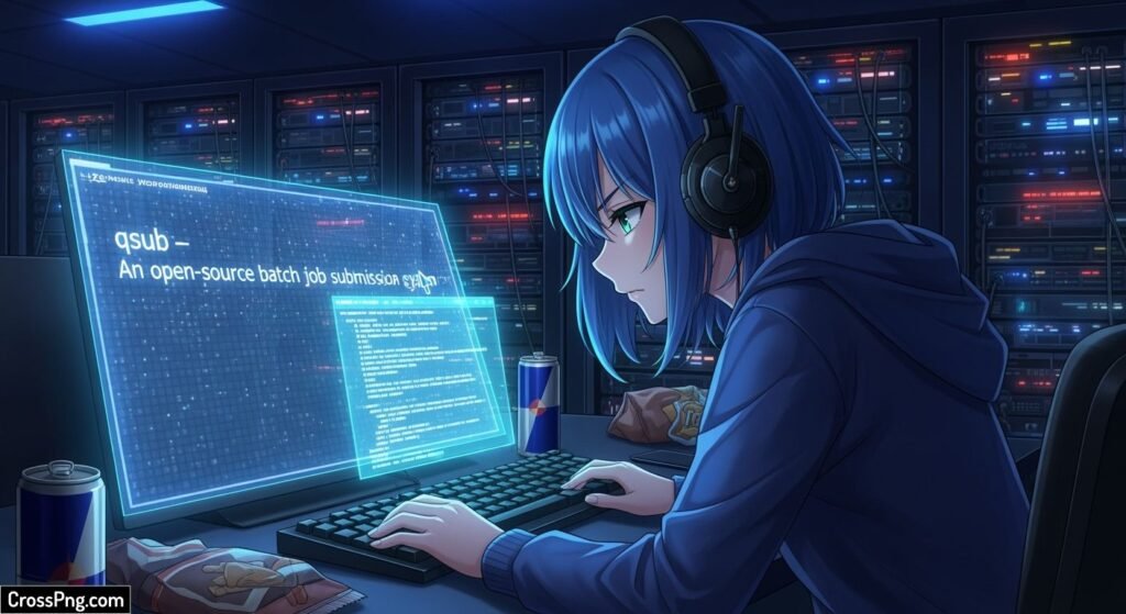 Which command is used for running jobs in the image 2