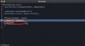 Which command is used for running jobs in the image