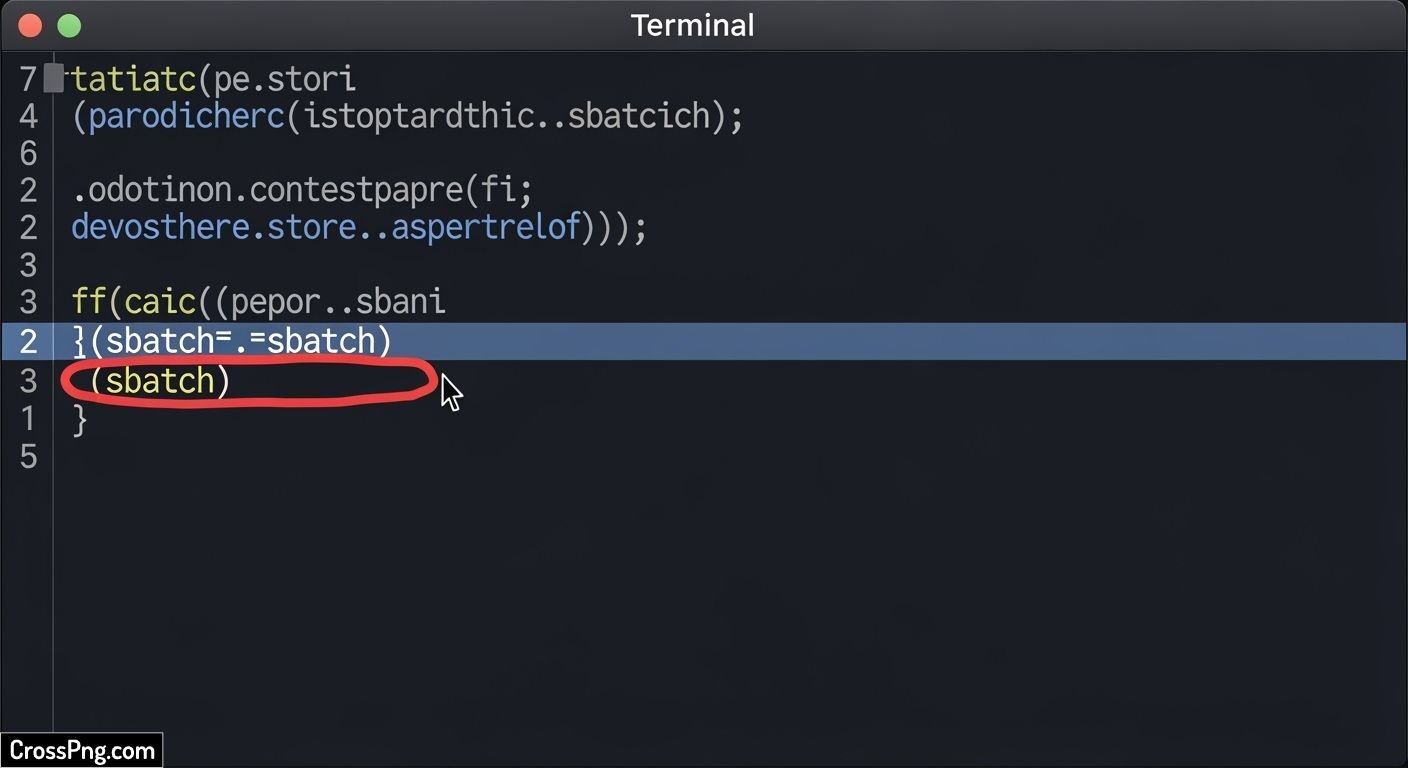 Which command is used for running jobs in the image
