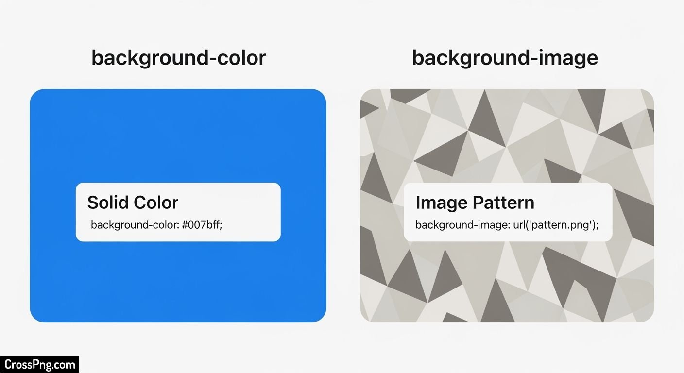 Which property is used to change the background image