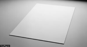 White a background image