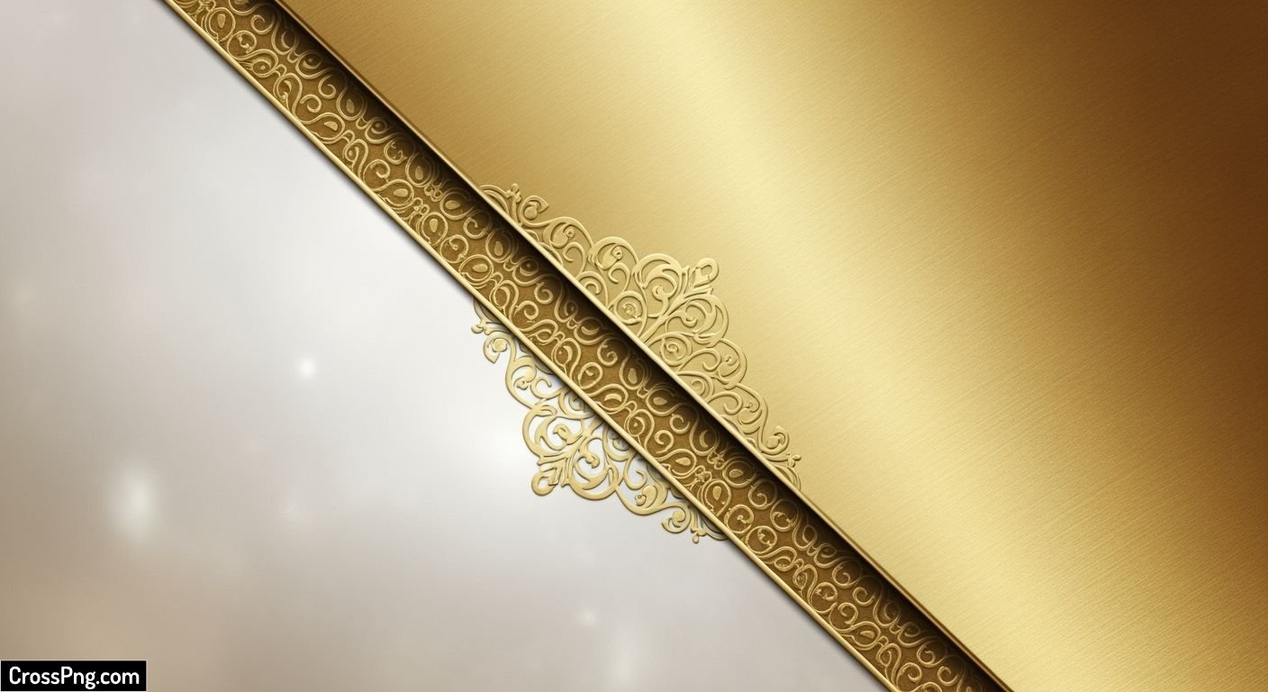 White and gold background image 2