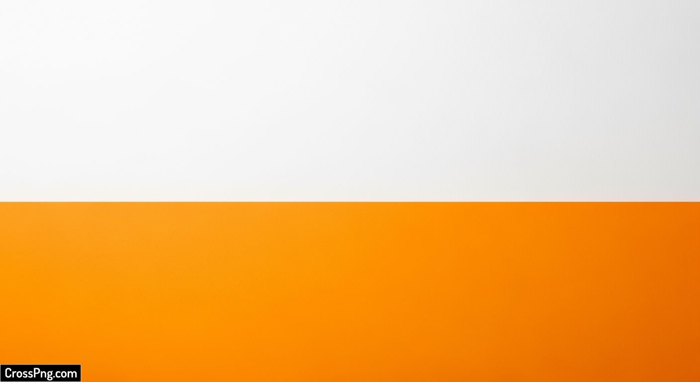 White and orange background image 3