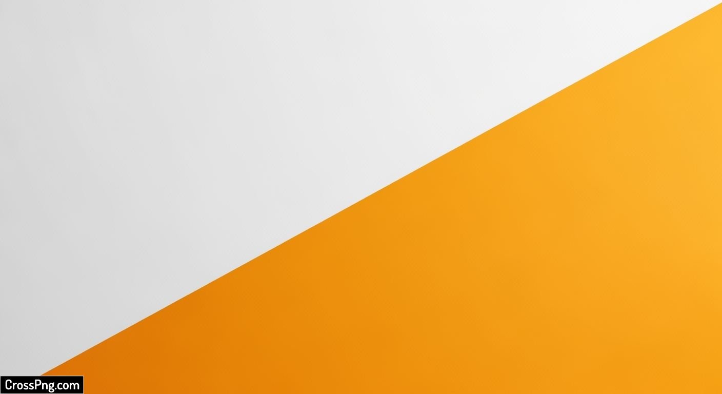 White and orange background image