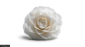 White background flower image 2