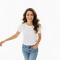 White background photoshoot image