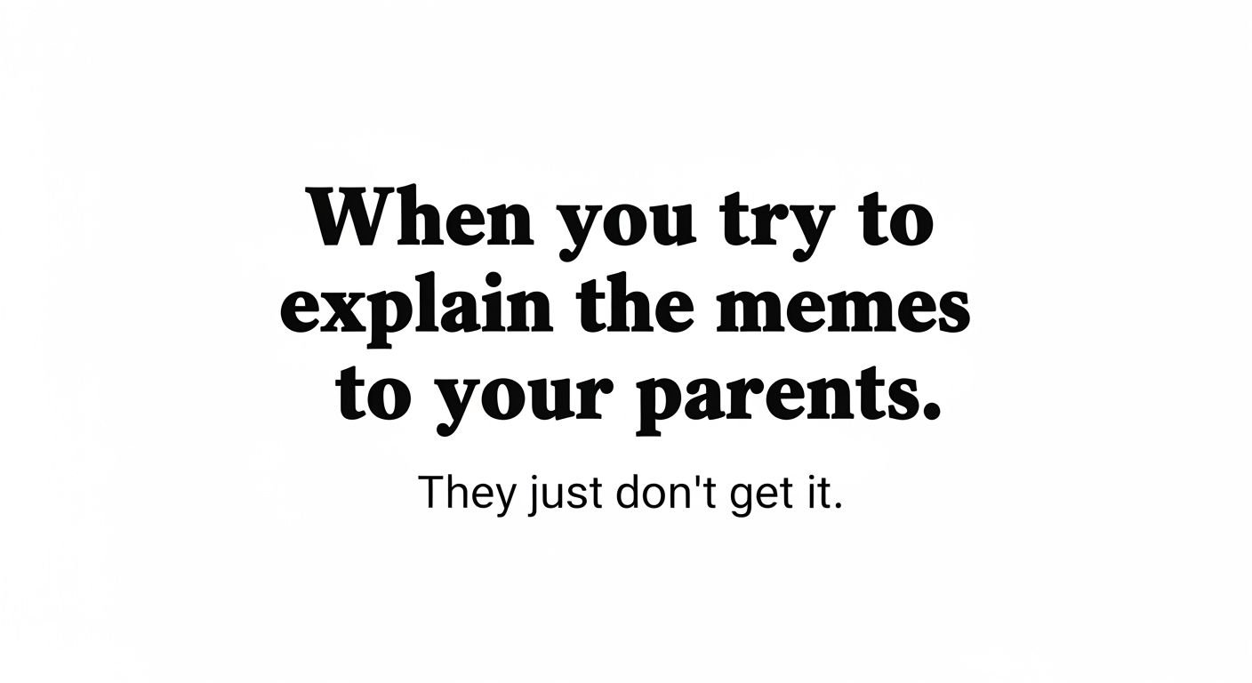 White background text meme image 3