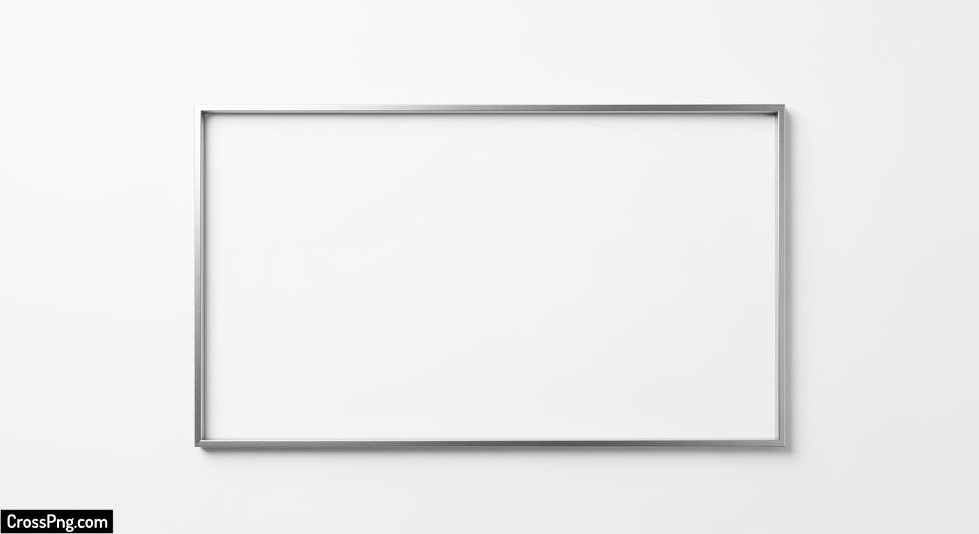 White background with frame image 3