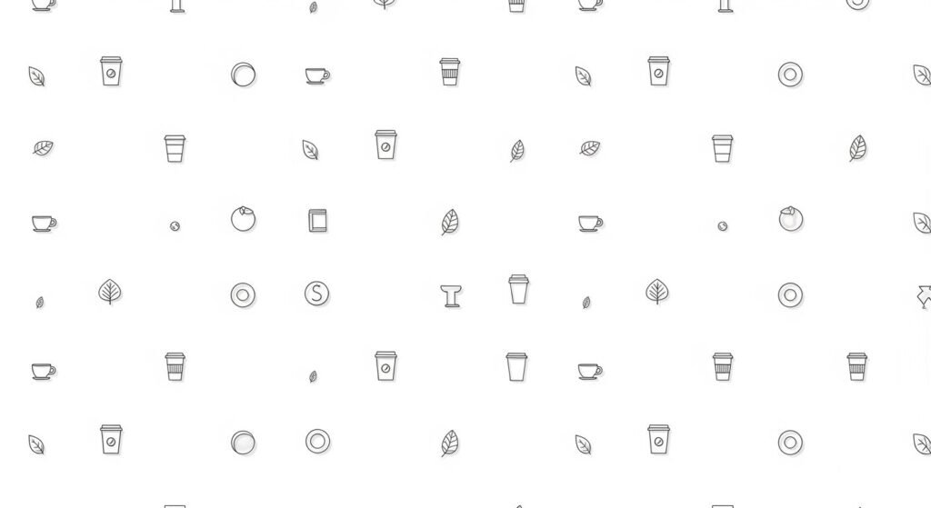 White background with repeating item image 3