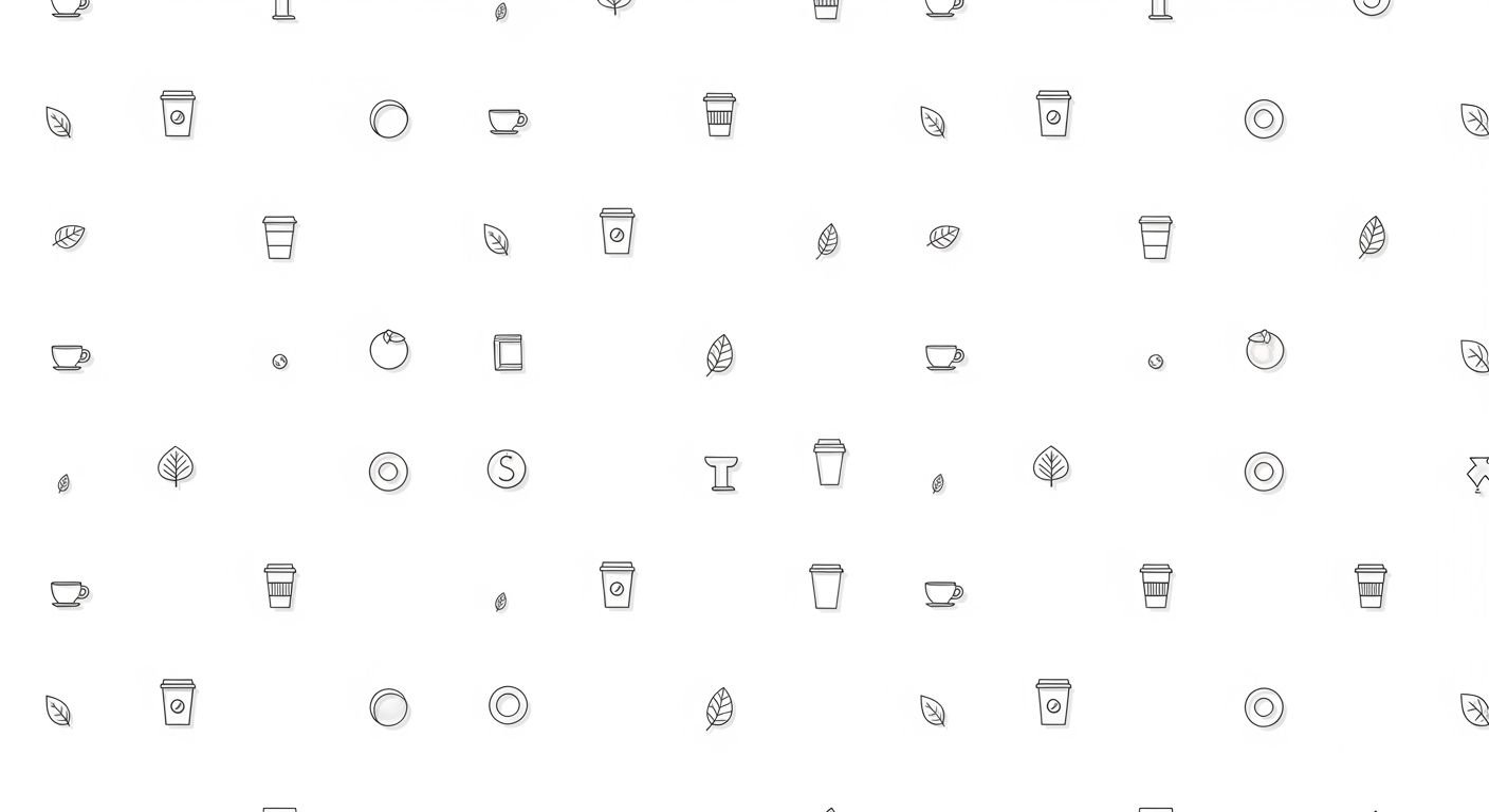 White background with repeating item image 3