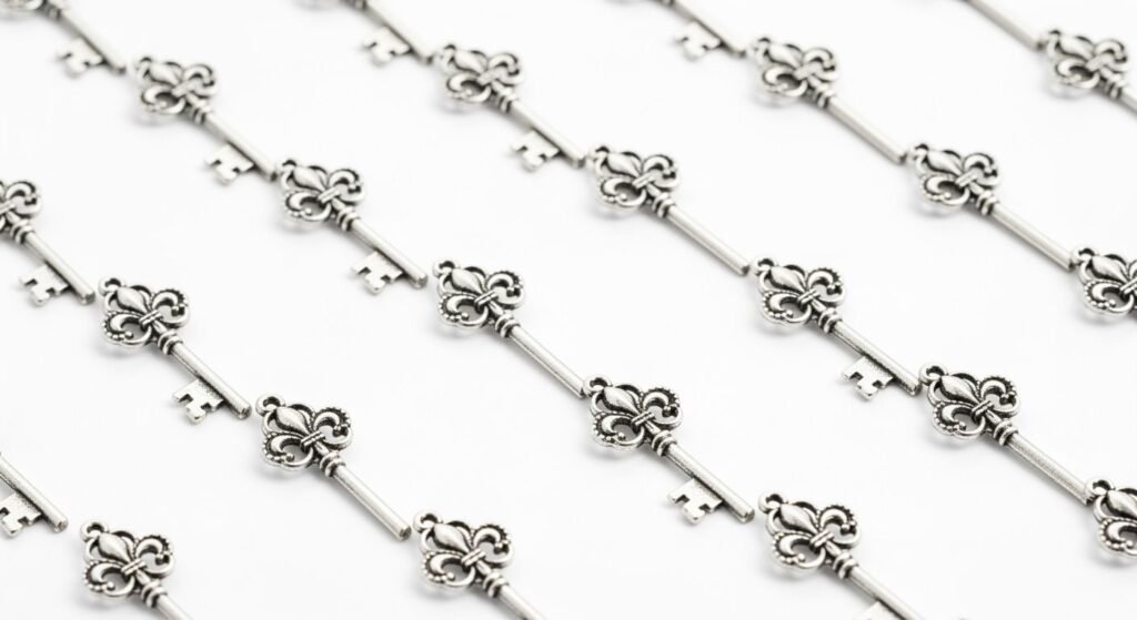 White background with repeating item image 4