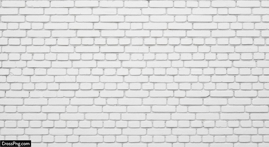 White brick wall background image