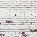 White brick wall background