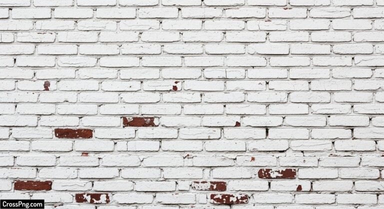 White brick wall background image
