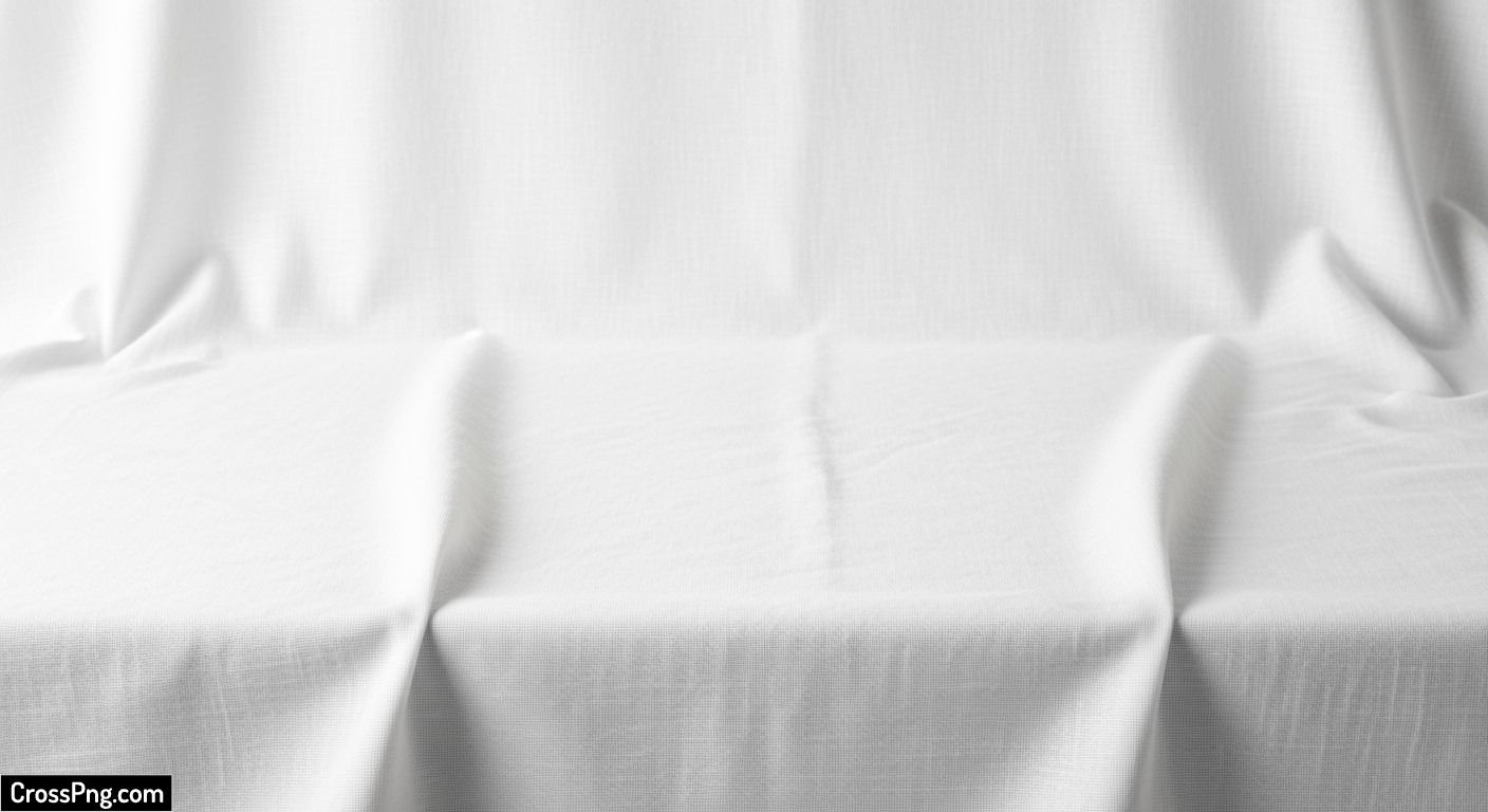 White cloth background image