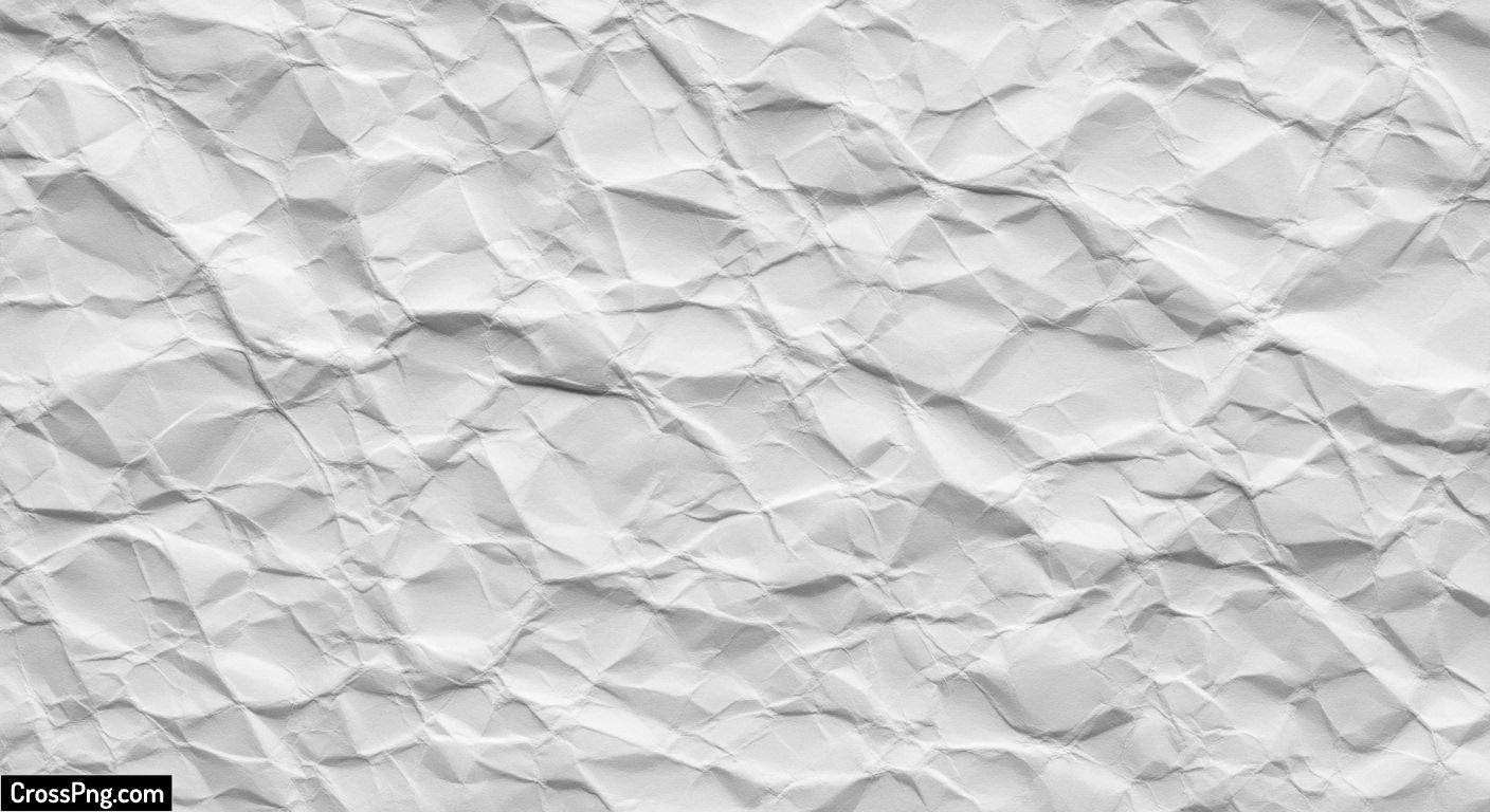 White crumpled paper background image 3