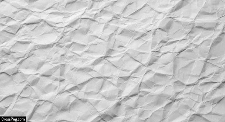 White crumpled paper background image