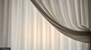 White curtain background image 2