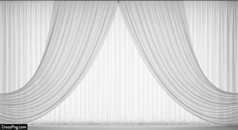 White curtain background image 3