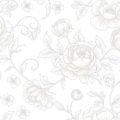 White floral background image