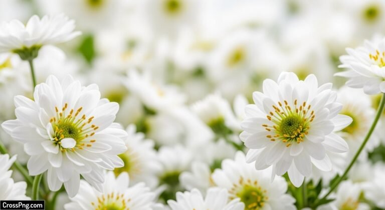 White flower background hd image