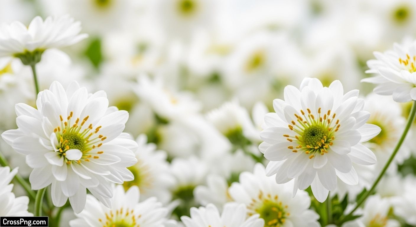 White flower background hd image