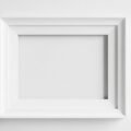 White frame background image