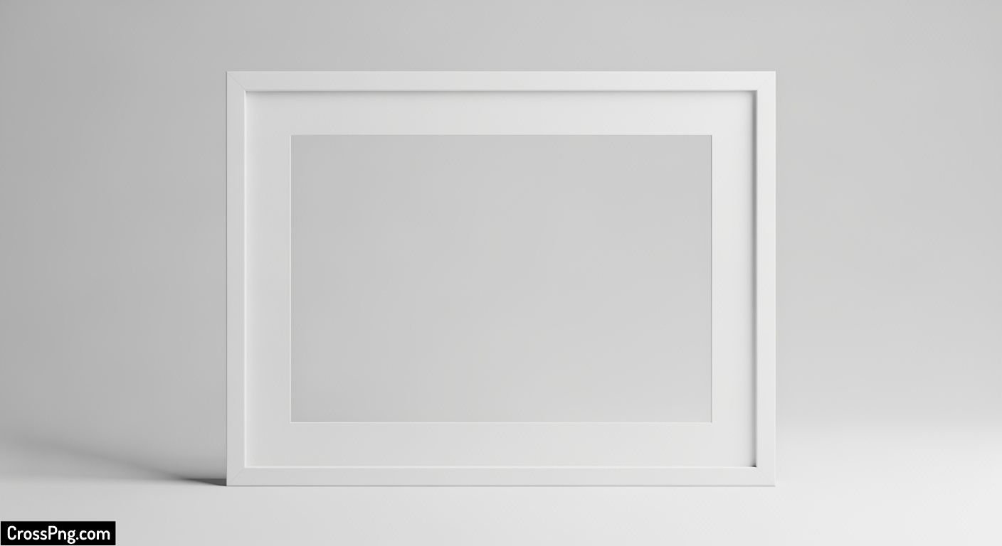 White frame background image 3