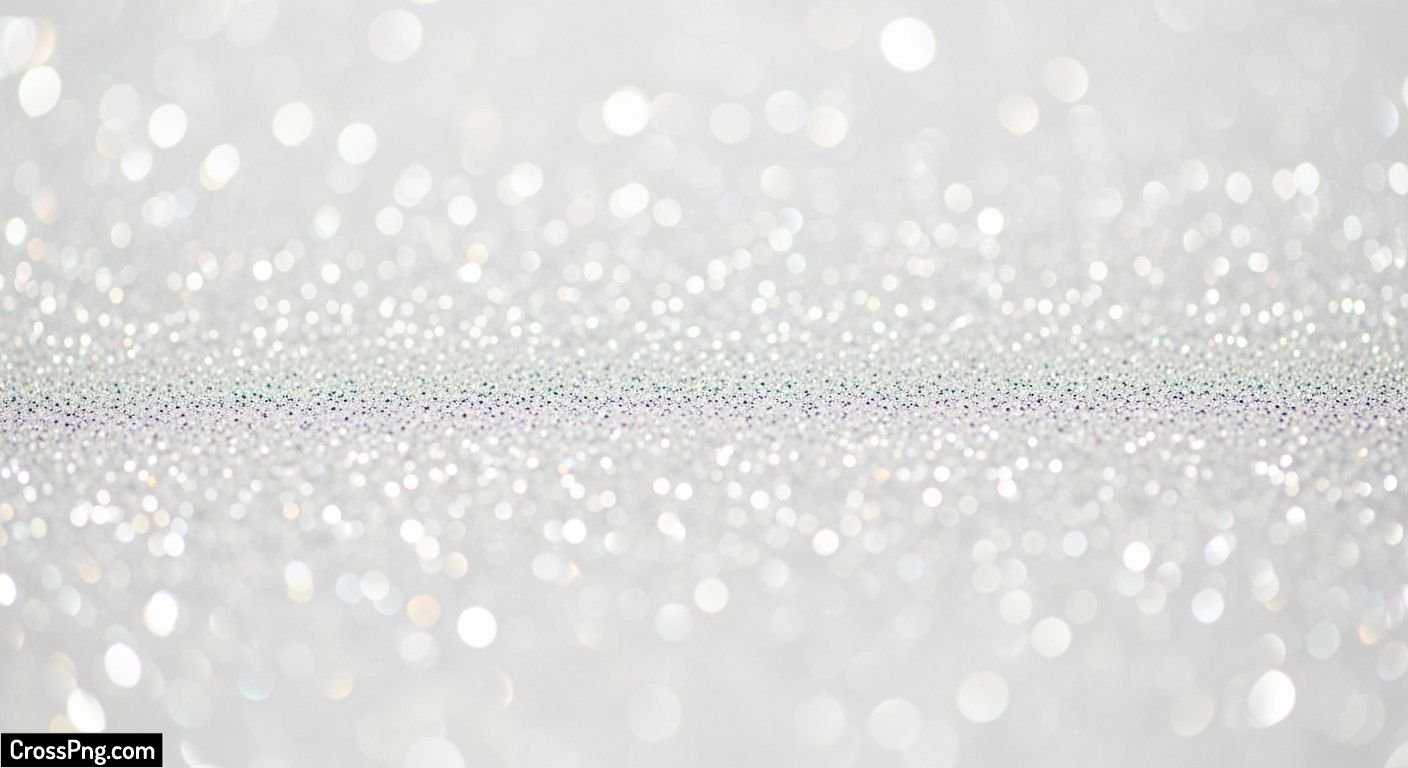 White glitter background image 2