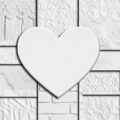 White heart background image