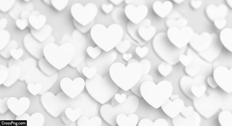 White heart background image