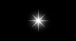 White star black background image 2