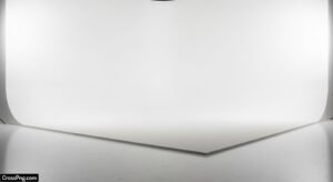 White studio background image