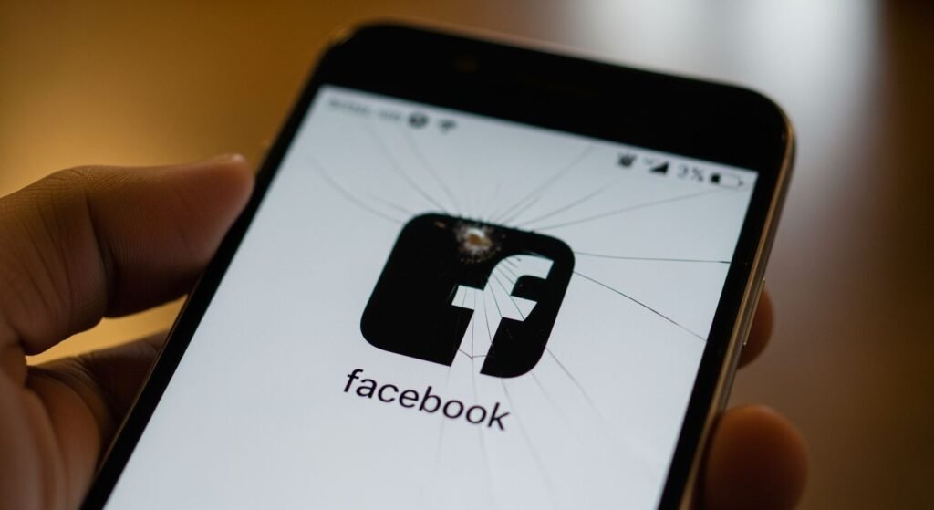 Why is my facebook icon black image 3