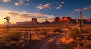 Wild west background image 2