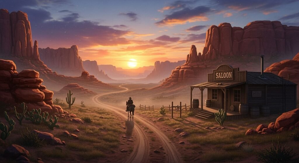 Wild west background image 4