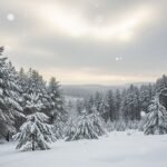 Winter background aesthetic image 3