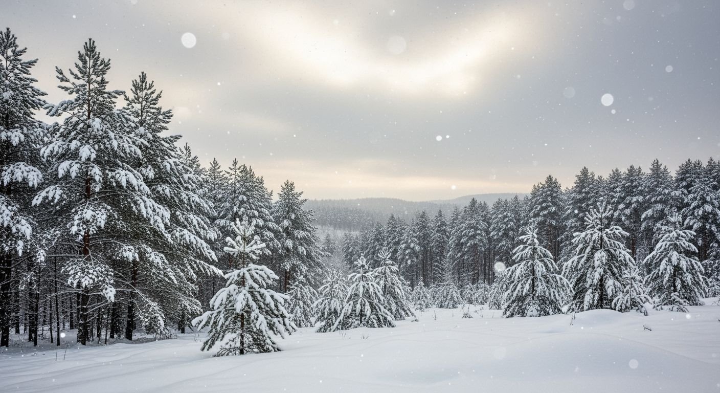 Winter background aesthetic image 3
