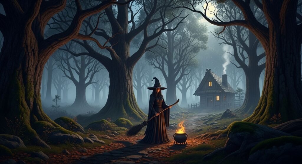 Witch background image 4