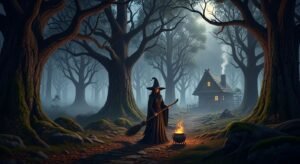 Witch background image 4