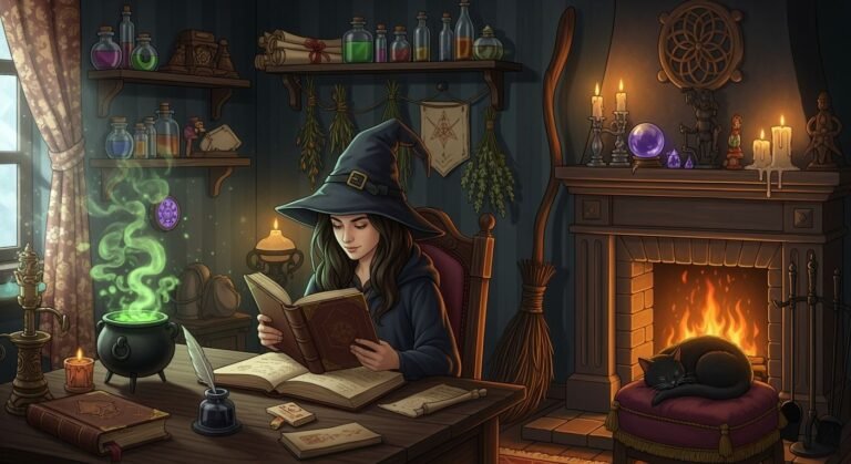 Witch background image