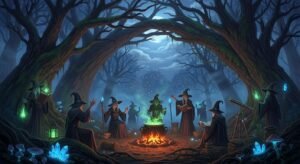 Witches background image 2