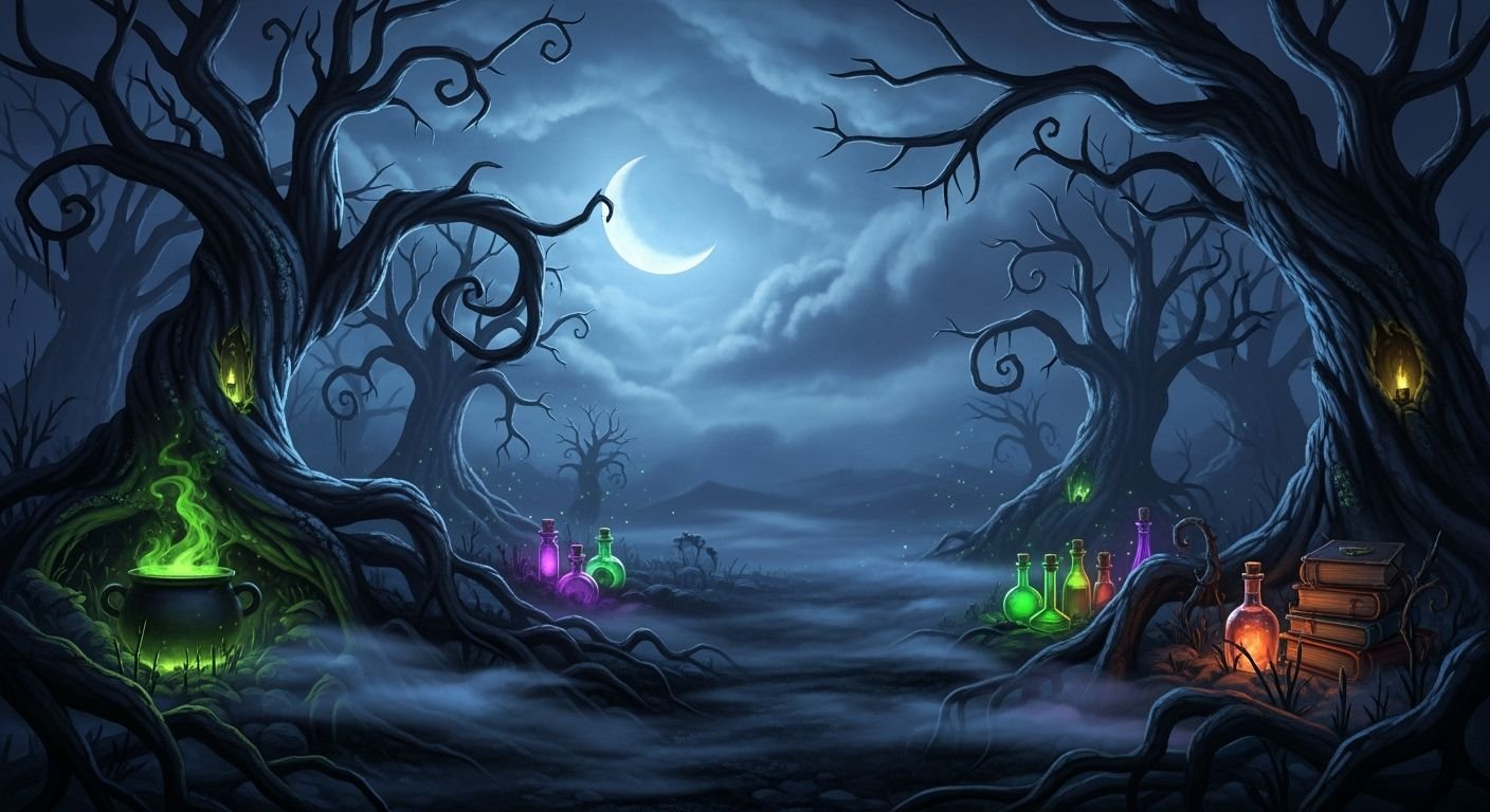 Witches background image