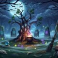 Witchy background image
