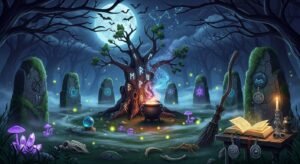 Witchy background image 2