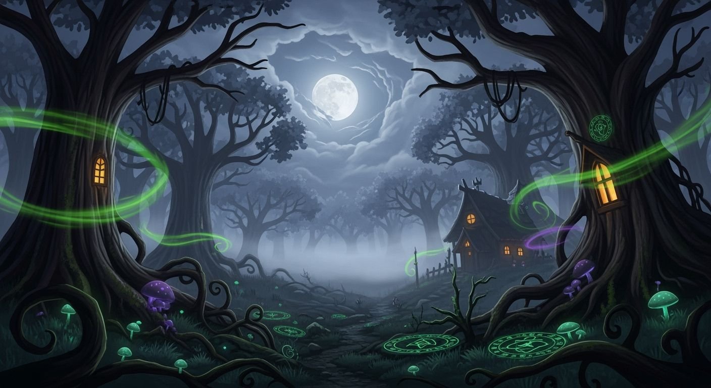 Witchy background image