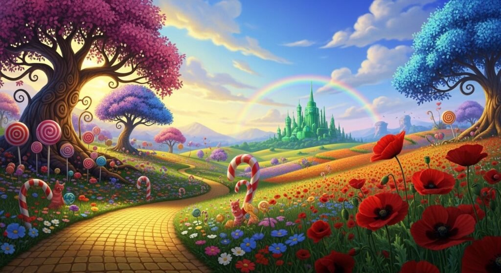 Wizard of oz background image 2