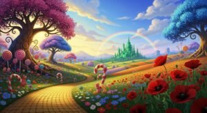 Wizard of oz background image 2