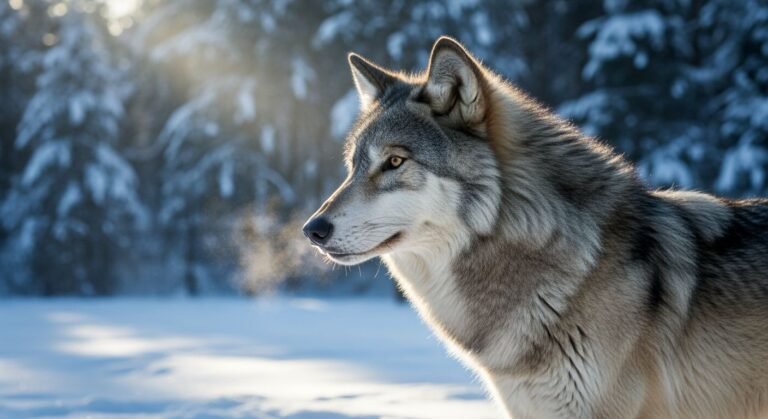 Wolf background image 3
