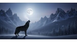 Wolf background image 5